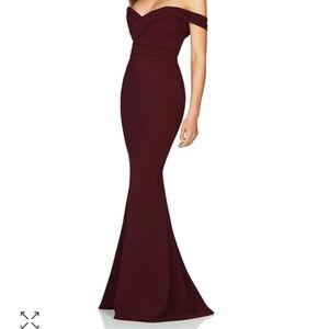 Nookie Camille Off the Shoulder Gown
